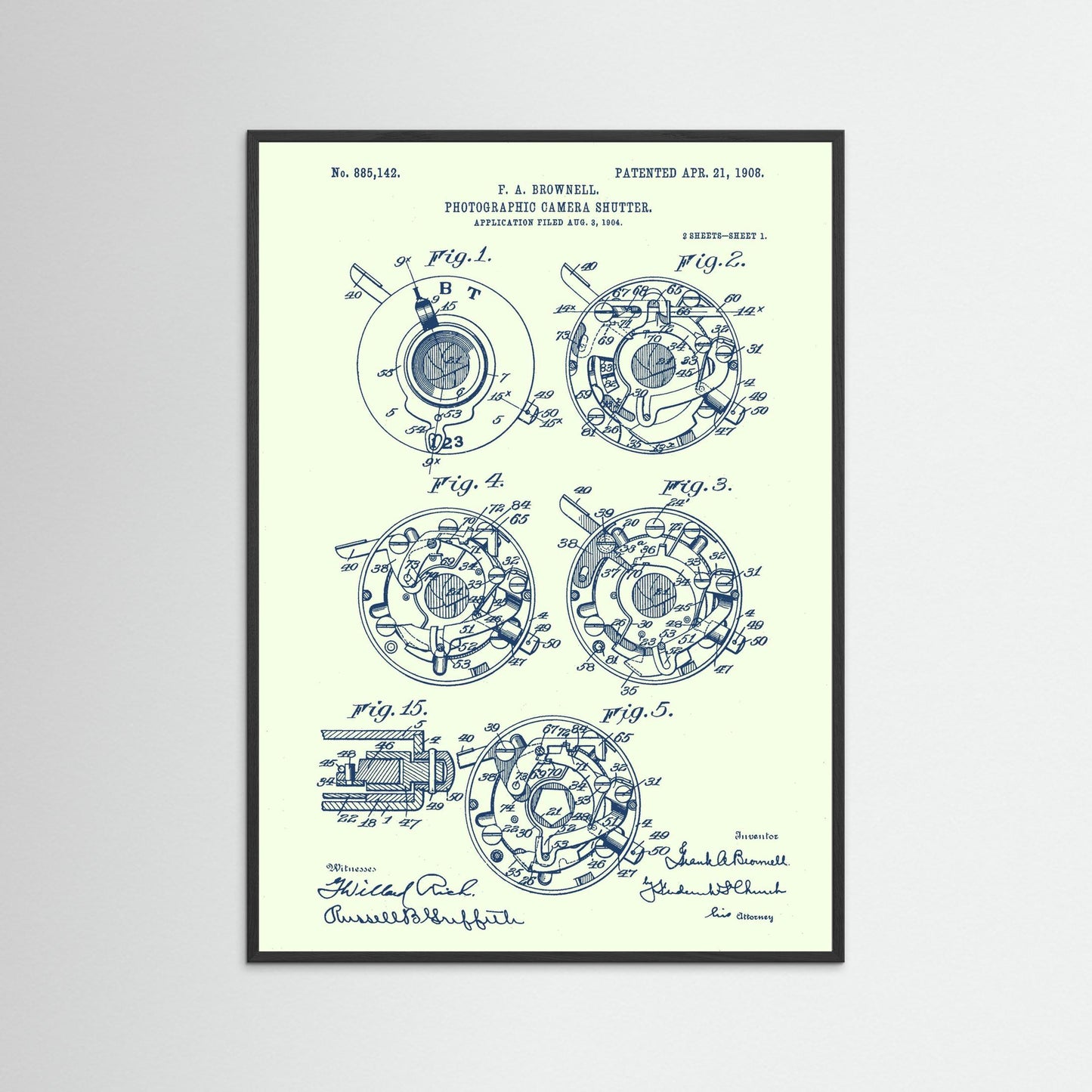Photographic Camera Shutter -Iris