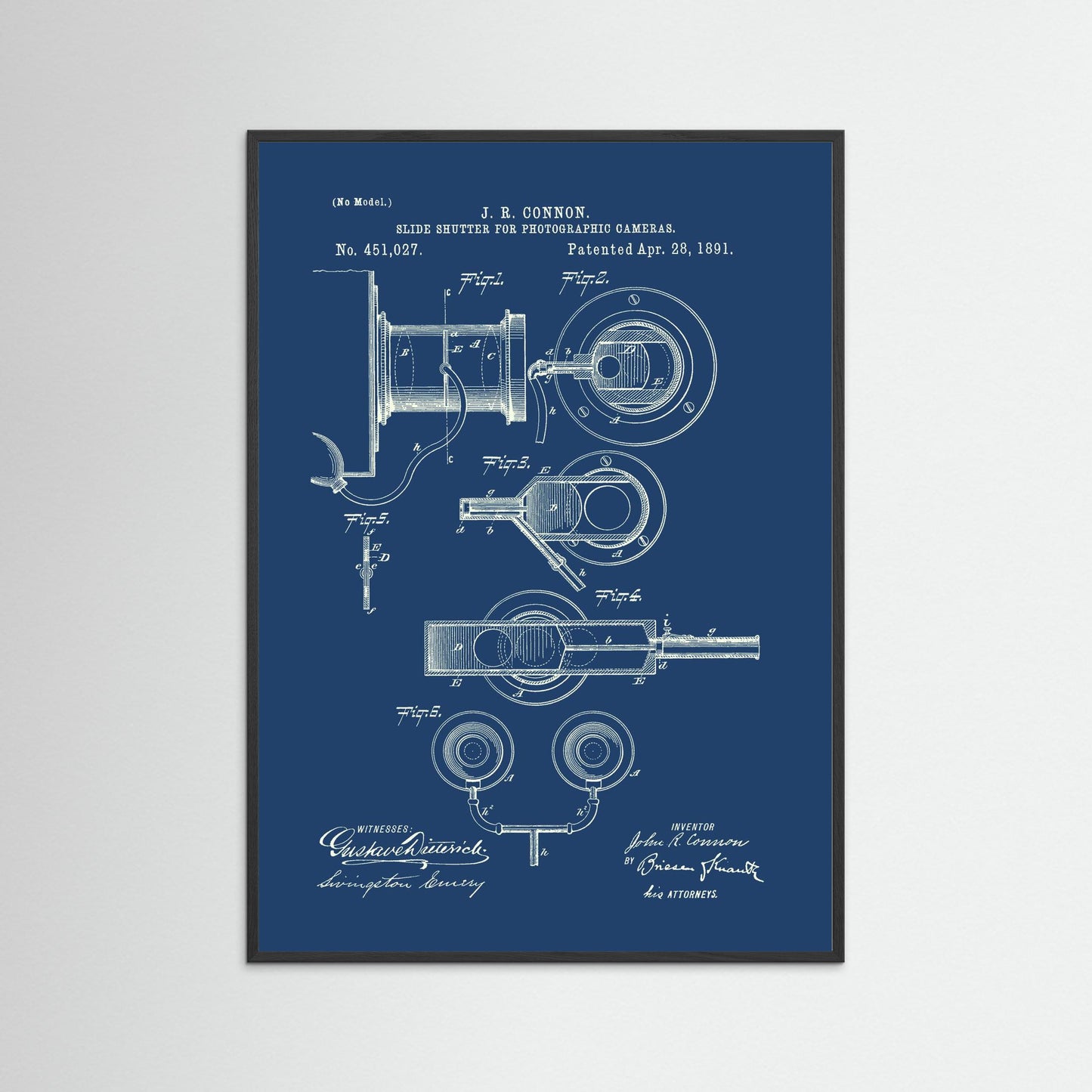 Pneumatic Slide Shutter J.R Connon