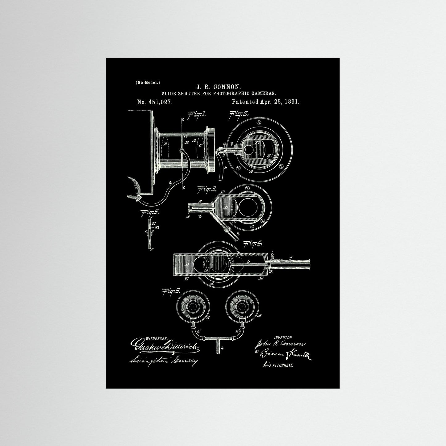 Pneumatic Slide Shutter J.R Connon