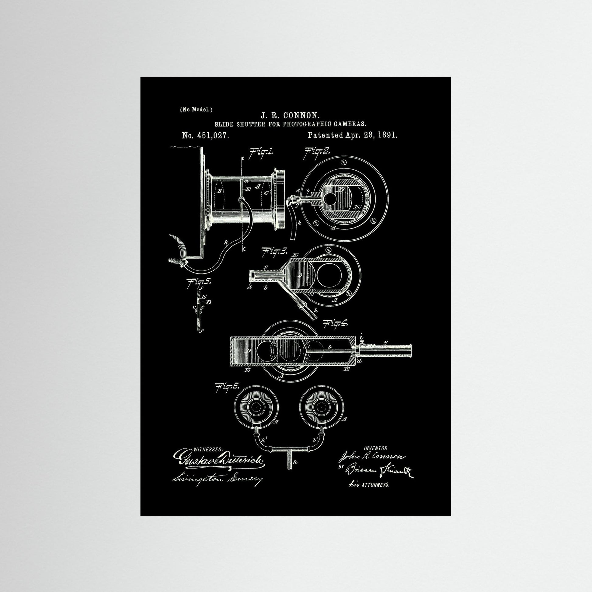 Pneumatic Slide Shutter J.R Connon