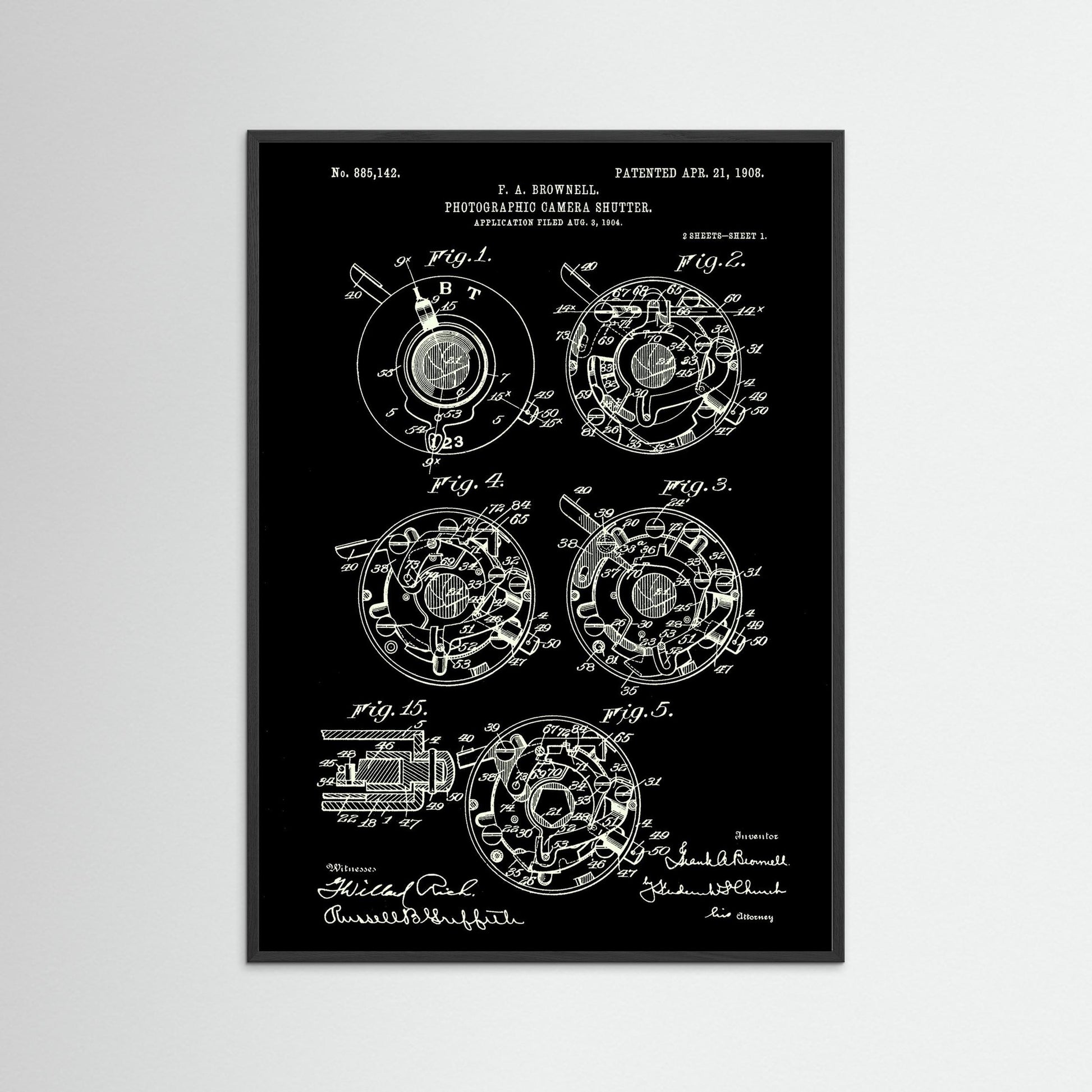 Photographic Camera Shutter -Iris