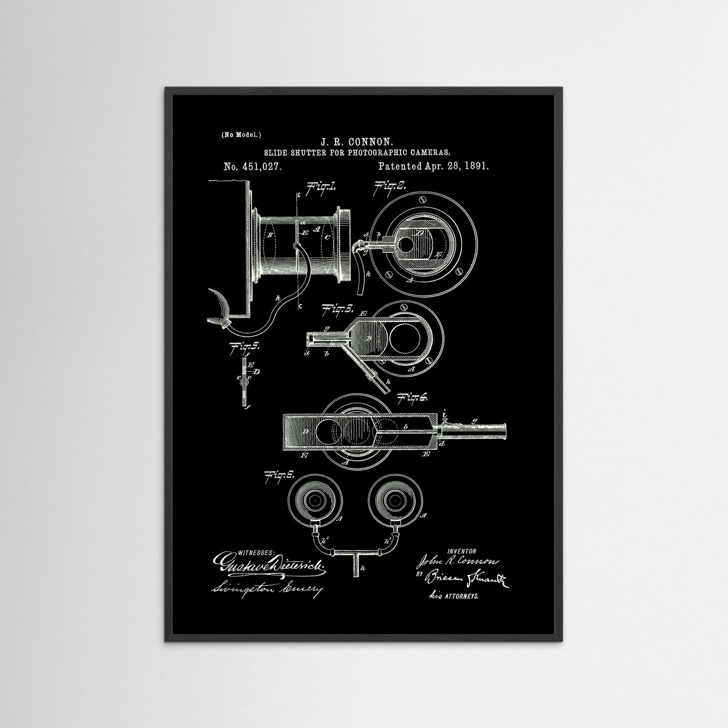 Pneumatic Slide Shutter J.R Connon