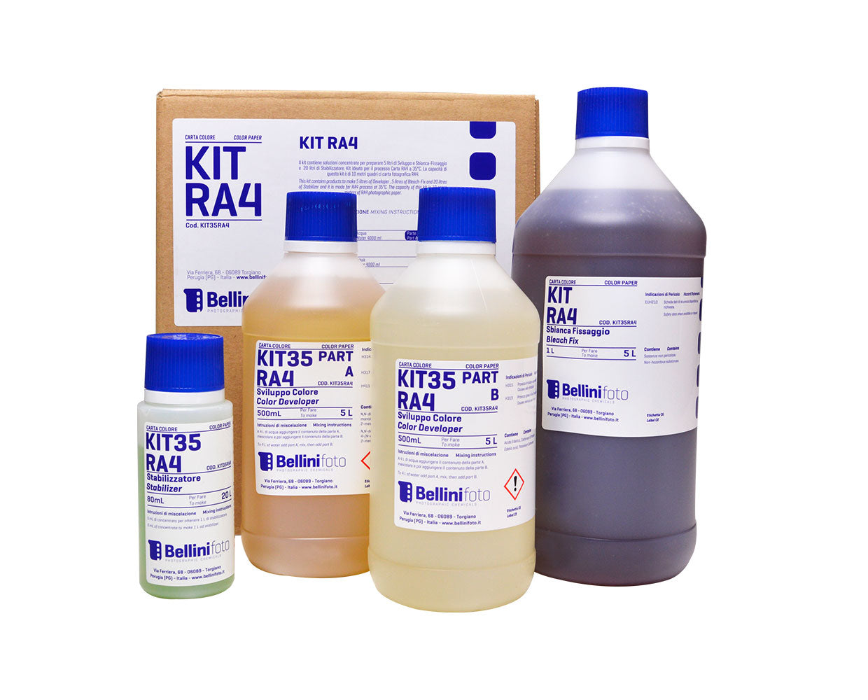 Bellini Kit Color Paper RA4