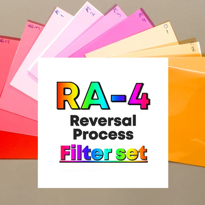 RA4 Reversal process filter set– 11 Filters, 10 × 10 cm