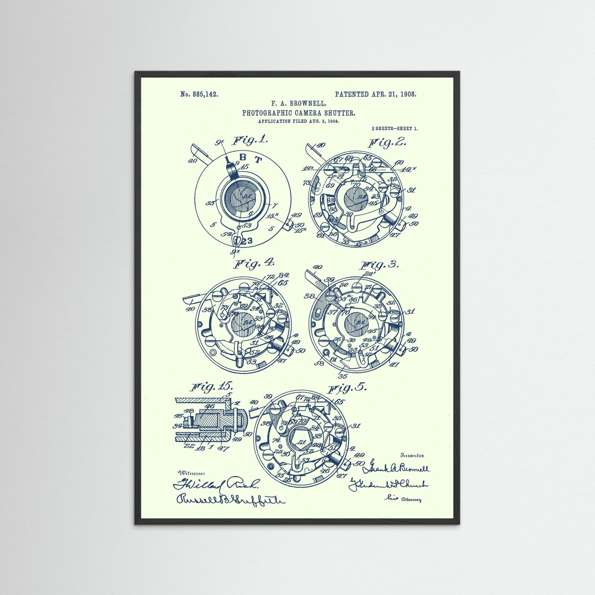 Photographic Camera Shutter -Iris