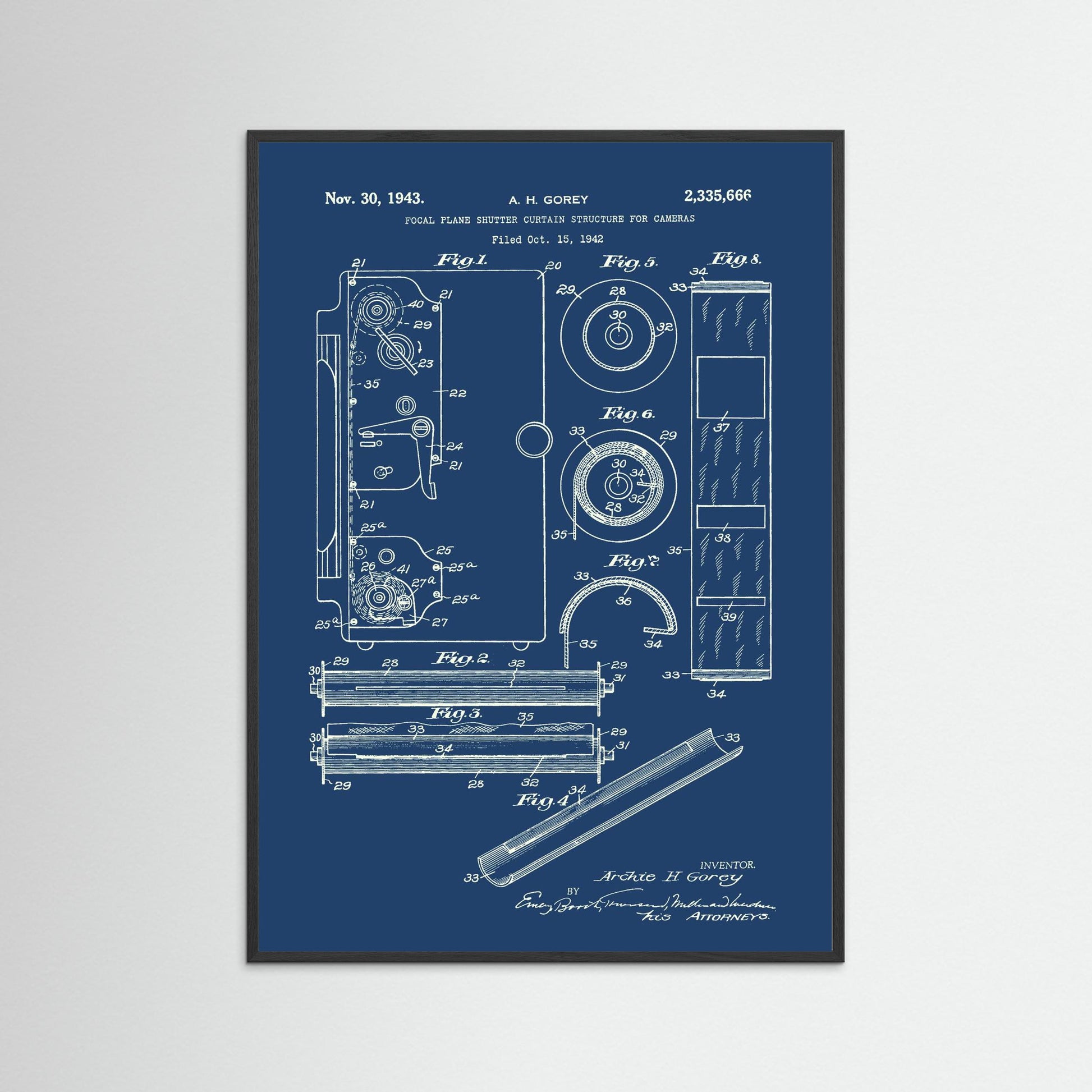 Focal Plane Shutter for Cameras