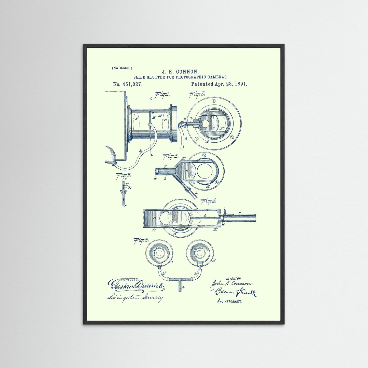 Pneumatic Slide Shutter J.R Connon