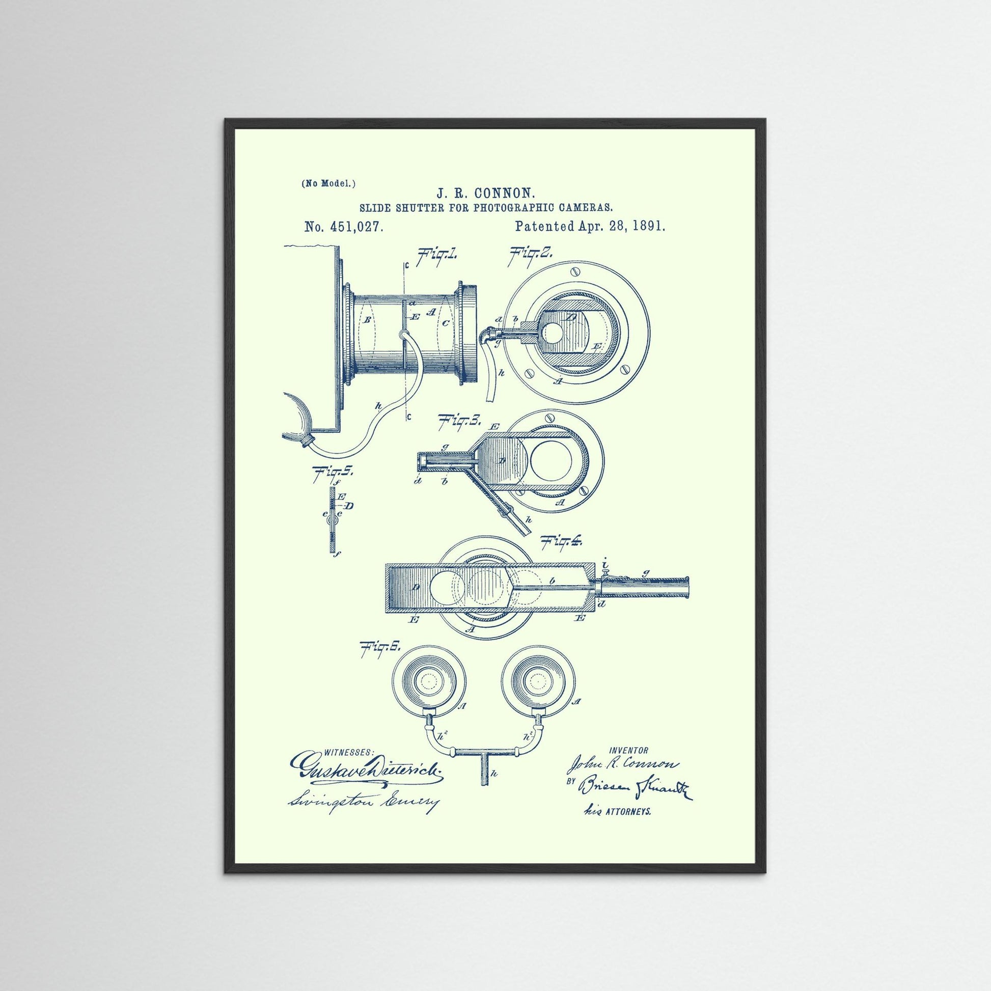 Pneumatic Slide Shutter J.R Connon
