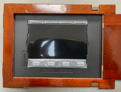 Instax to Half plate adapter